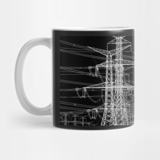 Metallic Maze Mug